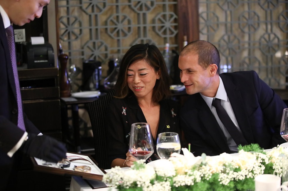 Mr. & Mrs Ralph Steinegger Photo Credit: Bonnie Yap