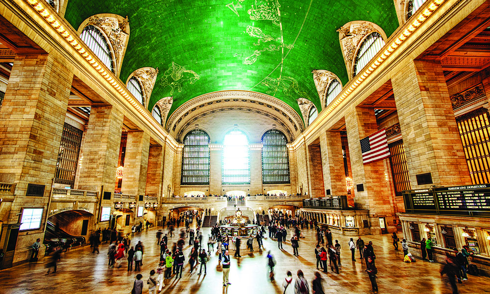 The Grand Central Terminal.
