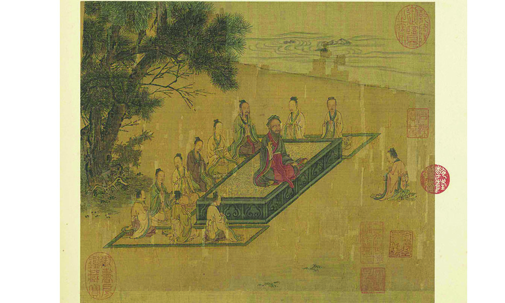 Confucius and his disciples
